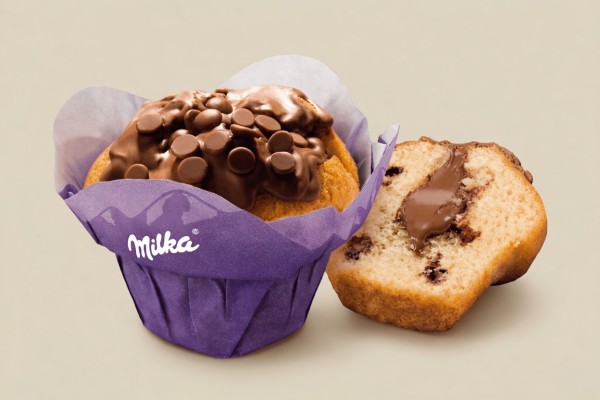 Muffin Γεμιστό Milka Χονδρικής
