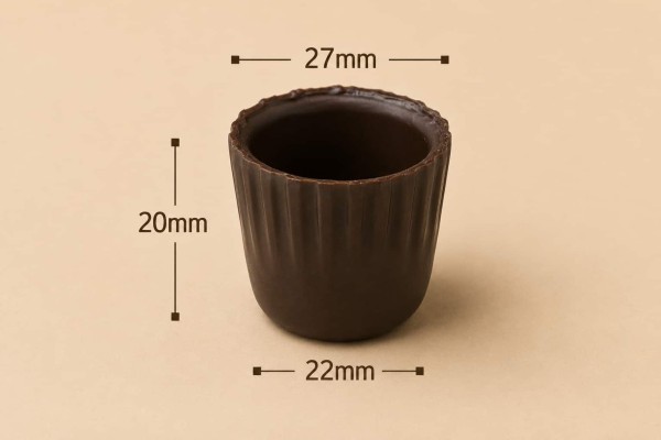 Κελύφη Σοκολάτας Long Cup Dark (280τμχ)
