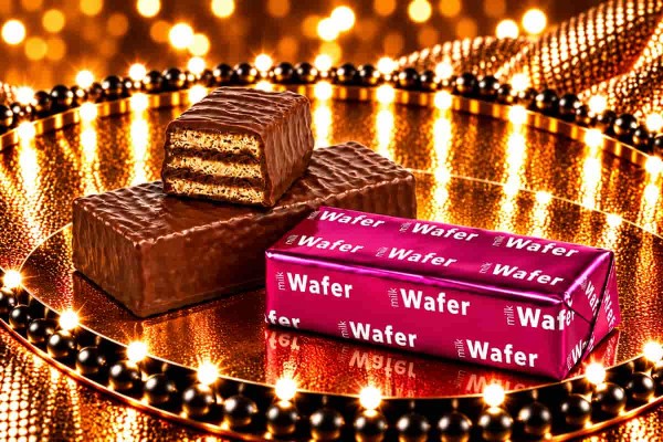 Κέρασμα Wafer Milk με Γκοφρέτα και Πραλίνα Φουντουκιού Χονδρικής Κέρασμα Wafer Milk με Γκοφρέτα και Πραλίνα Φουντουκιού Χονδρικής