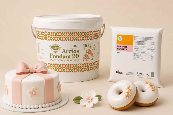 Arctos Fondant 20 Γλάσο Ζαχαροπλαστικής Χονδρική
