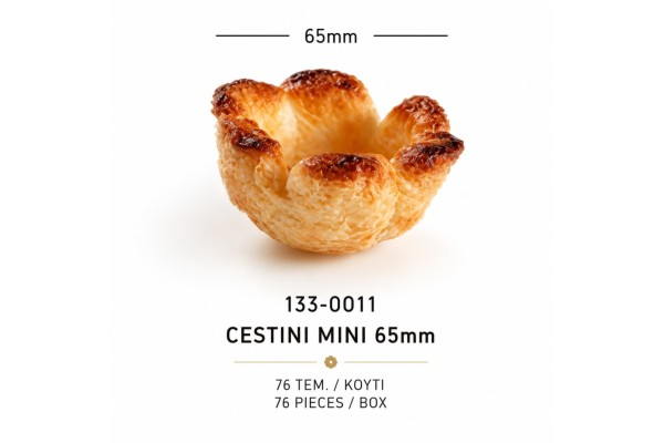 Cestini Sfoglia Lux Μini 65mm 76Τεμ 133 .0011