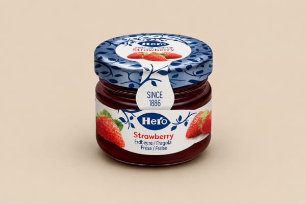 Μαρμελάδα Φράουλα Μερίδα 30gr (72τμχ) Χονδρική