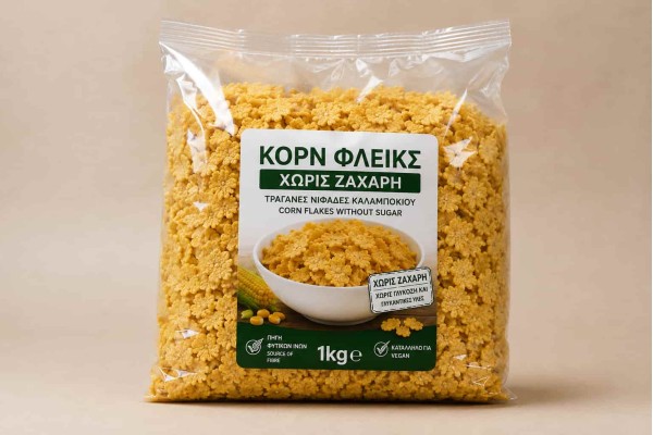 Κορν Φλέικς Χωρίς Ζάχαρη 1Kg Χονδρική