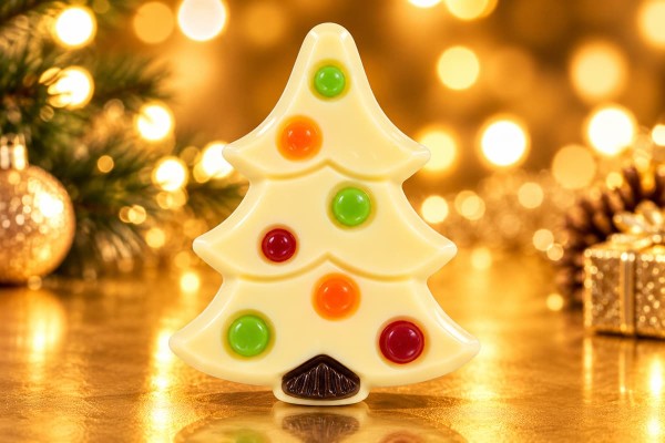 Martinez Tree White 15g Χριστουγεννιάτικο Σοκολατάκι Δέντρο Λευκής Σοκολάτας Χονδρικής