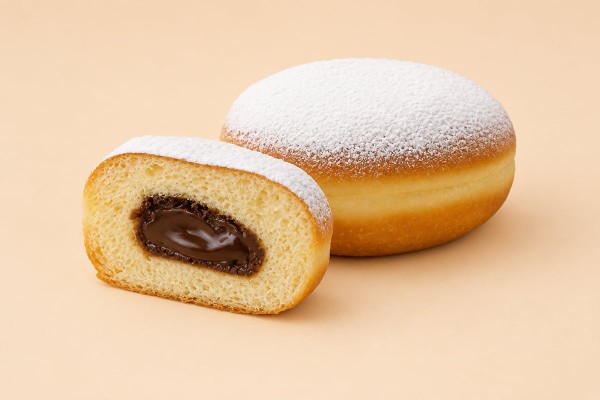 Mini Nocciola  Αφράτες Μίνι Μπερλίνες Με Πλούσια Γέμιση Πραλίνας1833