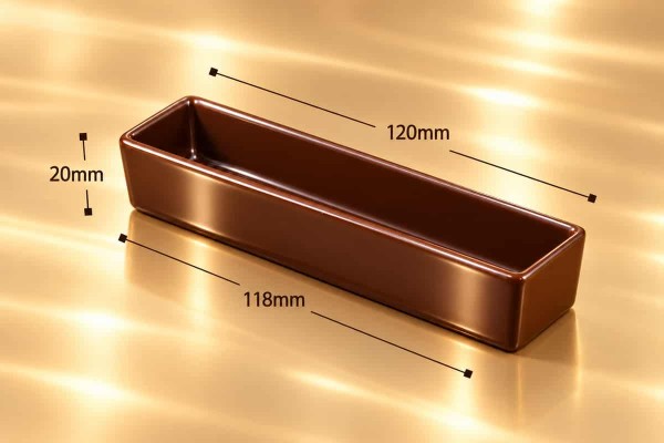 Κελύφη Σοκολάτας Dark Cassetina 118x20mm 54τμχ Χονδρικής Κελύφη Σοκολάτας Dark Cassetina 118x20mm 54τμχ Χονδρικής