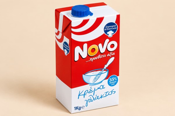 Κρέμα Γάλακτος Novo 35% Λιπ. 1kg
