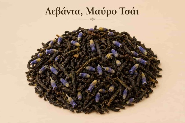 Μαύρο Τσάι Λεβάντα Χονδρικής