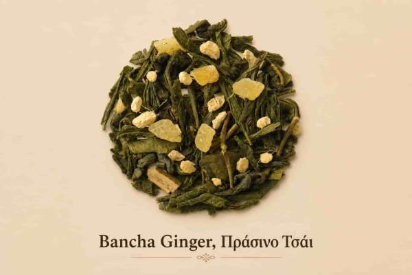 Πράσινο Τσάι Bancha Ginger Χονδρικής