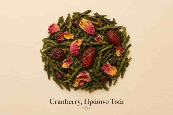 Πράσινο Τσάι Cranberry Χονδρικής