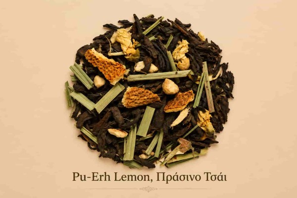 Πράσινο Τσάι Pu-Erh Lemon Χονδρικής