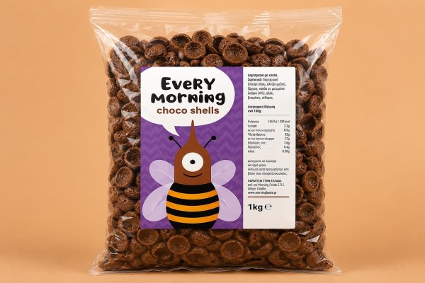Choco Shells Σακουλάκι 1Kg Χονδρική