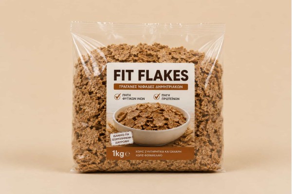 Fit Flakes Σακουλάκι 1Kg Χονδρική