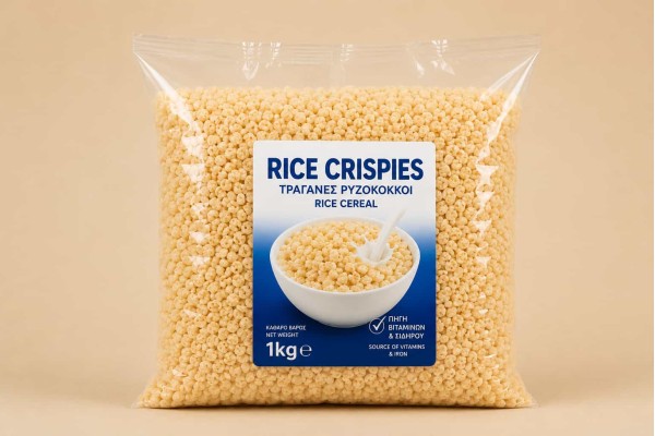Rice Crispies Σακουλάκι 1Kg Χονδρική - ΠΑΠ Foods