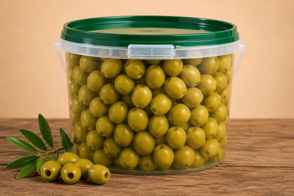 Ελιές Πράσινες Παραγωγής μας σε Δοχείο από 7kg και Άνω Χονδρική