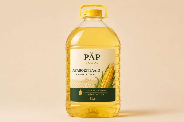 Αραβοσιτέλαιο 1L, 5L & 10L Χονδρικής