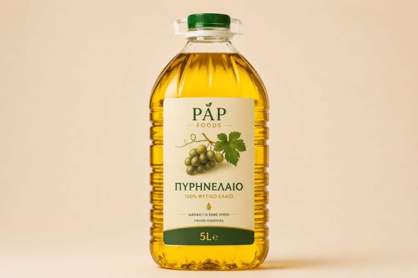 Πυρηνέλαιο 1L & 5L Χονδρικής
