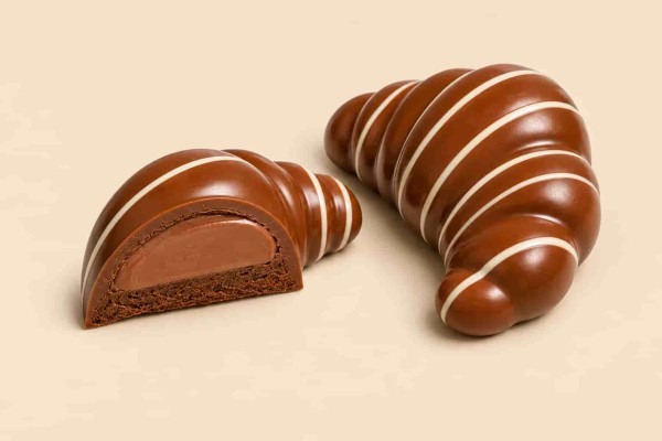 Visso Croissant Milk Praline Hazelnut Σοκολατάκια Γάλακτος με Πραλίνα Φουντουκιού Χονδρικής Visso Croissant Milk Praline Hazelnut Σοκολατάκια Γάλακτος με Πραλίνα Φουντουκιού Χονδρικής