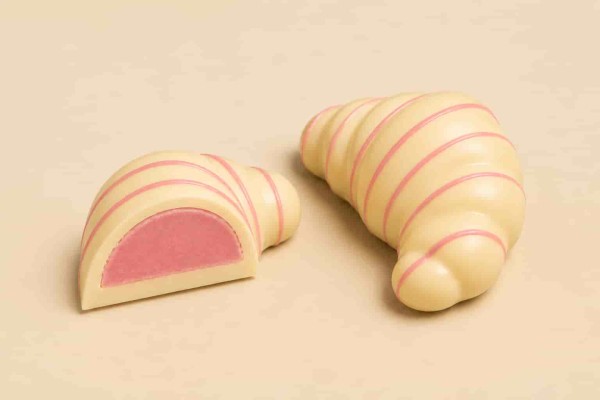 Visso Croissant White Strawberry Σοκολατάκια Λευκής Σοκολάτας με Κρέμα Φράουλας Χονδρικής