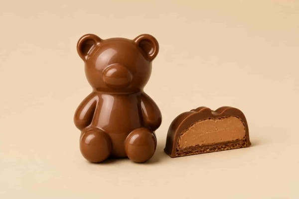 Visso Πραλίνα Teddy Milk Σοκολατάκια Γάλακτος με Πραλίνα Φουντουκιού Χονδρικής Visso Πραλίνα Teddy Milk Σοκολατάκια Γάλακτος με Πραλίνα Φουντουκιού Χονδρικής