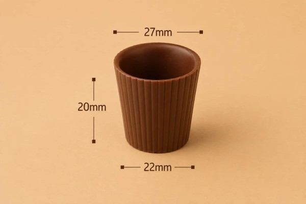 Κελύφη Σοκολάτας Mini Cups Γάλακτος (176τμχ)