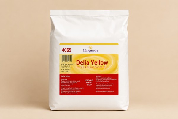 Μίγμα Κρέμας Ζαχαροπλαστικής Delia Yellow 10kg