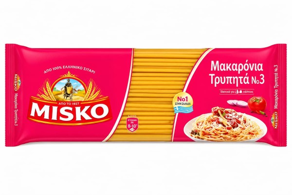  Μακαρόνια Νο 3 500gr Ζυμαρικα