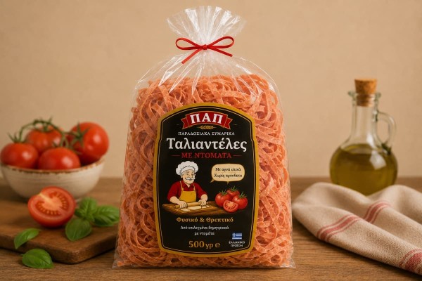 Ταλιατέλες με Ντομάτα 500gr Της Γιαγιάς Χονδρική