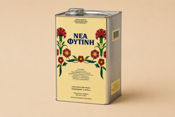 Νέα Φυτίνη 16kg Μαγειρικό Φυτικό Λίπος