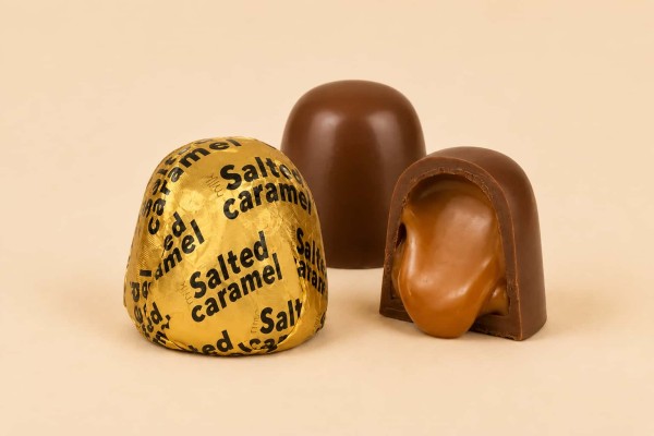 Κέρασμα Salted Caramel Milk με Γέμιση Αλατισμένης Καραμέλας Χονδρικής