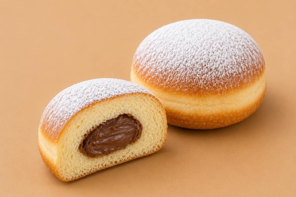 Nocciola Μπερλίνα με Γέμιση Πραλίνας Χονδρικής