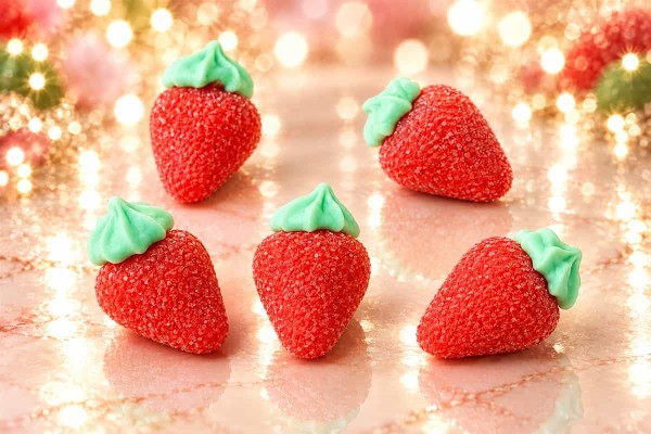 3D Mallow Red Strawberries 750g Χονδρική 3D Mallow Red Strawberries 750g Χονδρική