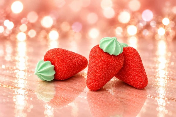 3D Wrapped Strawberries 25g Χονδρική