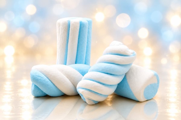 Marshmallow Twist Λευκό Σιέλ Χονδρική Marshmallow Twist Λευκό Σιέλ Χονδρική