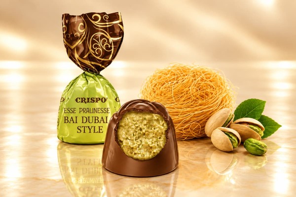 Crispo Pralinesse Dubai Style Σοκολατάκι Χονδρικής Crispo Pralinesse Dubai Style Σοκολατάκι Χονδρικής