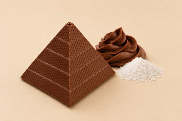 Praline Stevia Pyramide Milk Ganache Χονδρικής