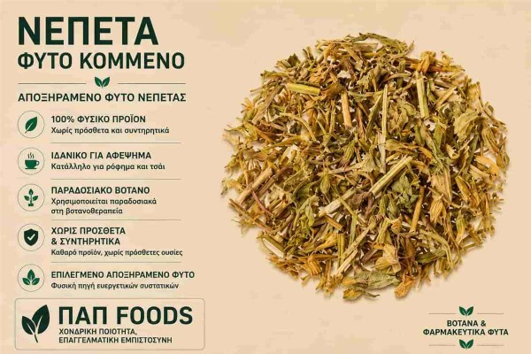 Νεπέτα Βότανο Κομμένο Catnip Herb Cut Χονδρικής Νεπέτα Βότανο Κομμένο Catnip Herb Cut Χονδρικής