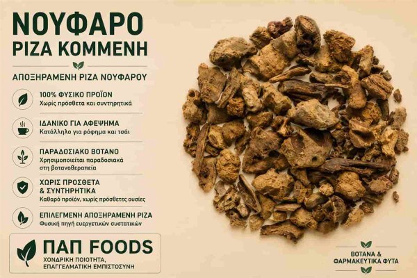 Νούφαρο Βότανο Ρίζα Κομμένη Water Lily Root Cut Χονδρικής Νούφαρο Βότανο Ρίζα Κομμένη Water Lily Root Cut Χονδρικής