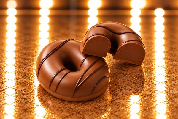 Visso Choco Donuts Πραλίνα Milk Σοκολατάκια Γάλακτος με Πραλίνα Φουντουκιού Χονδρικής