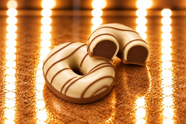 Visso Choco Donuts Πραλίνα White Σοκολατάκια Λευκής Σοκολάτας με Πραλίνα Φουντουκιού Χονδρικής Visso Choco Donuts Πραλίνα White Σοκολατάκια Λευκής Σοκολάτας με Πραλίνα Φουντουκιού Χονδρικής