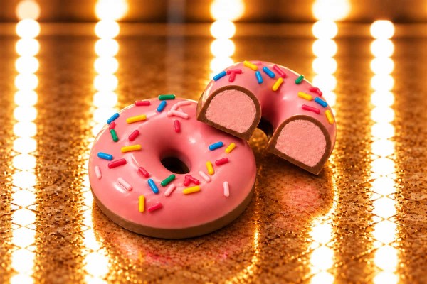 Visso Choco Donuts Φράουλα Σοκολατάκια Λευκής Σοκολάτας με Κρέμα Φράουλας Χονδρικής Visso Choco Donuts Φράουλα Σοκολατάκια Λευκής Σοκολάτας με Κρέμα Φράουλας Χονδρικής