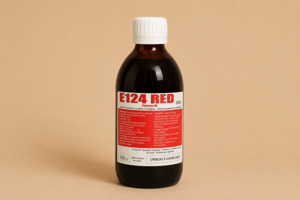 Χρώμα Ζαχαροπλαστικής Κόκκινο E124 250ml Χονδρικής