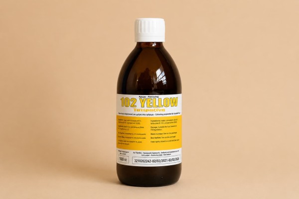 Χρώμα Ζαχαροπλαστικής Κίτρινο E102 250ml Χονδρικής