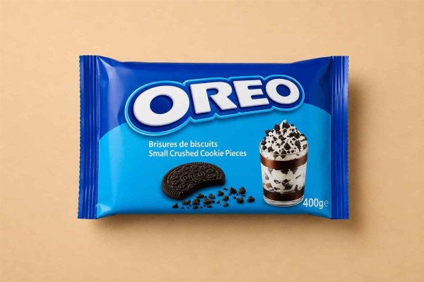 Oreo Crumbs Biscuits Μπισκότο Oreo Τρίμμα χωρίς Κρέμα 4.8kg Χονδρικής