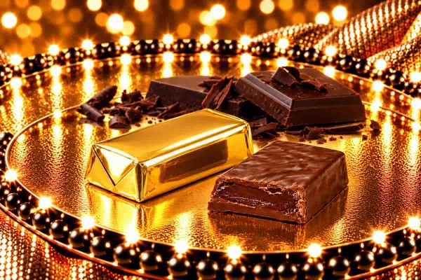 Καραμέλα Πλακέ Σοκολατάκι Κεράσματος 4kg Χονδρικής