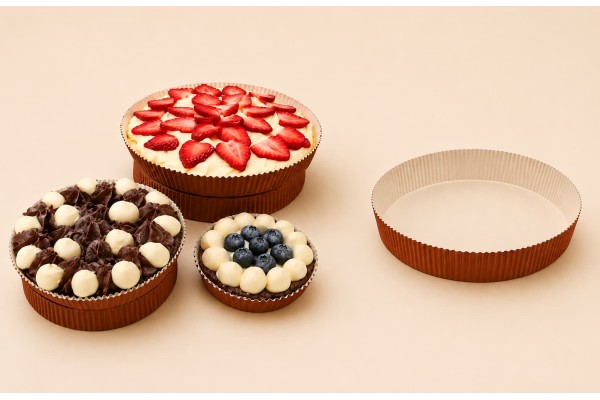 OPTIMA TERAKOTA - ΤΑΡΤΑ ∅ 210 - ∅ 210, Υ 30 χιλ.
