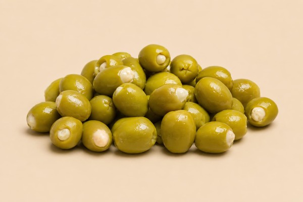 Ελιές Πράσινες Γεμιστές με Σκόρδο 5kg Χονδρική
