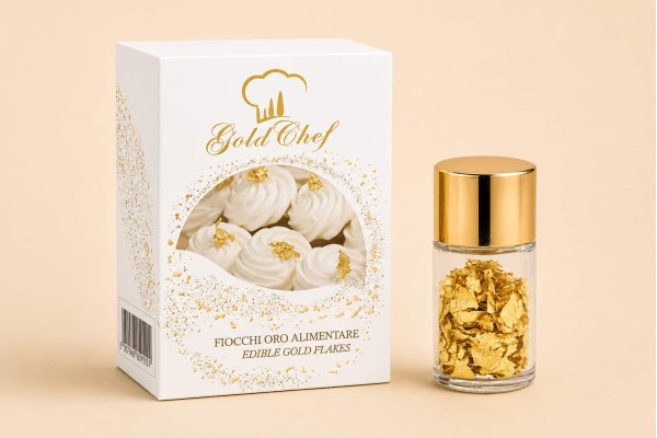 Gold Flakes 23kt Βαζάκι 1gr Χονδρικής
