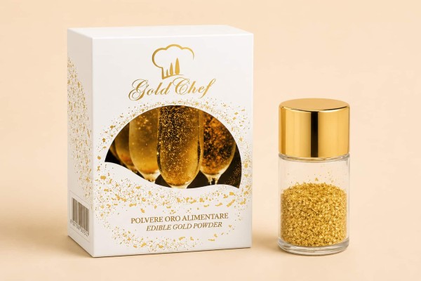 Gold Powder 23kt Βαζάκι 1gr Ιταλίας Χονδρικής