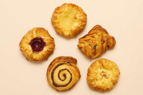 Mini Danish Mix – Ποικιλία 5 Mini Σφολιατάκια